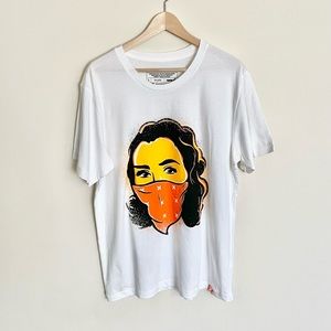 NEW Truth Finish It Campaign Anti Smoking Ad White Graphic T-shirt Adult Large